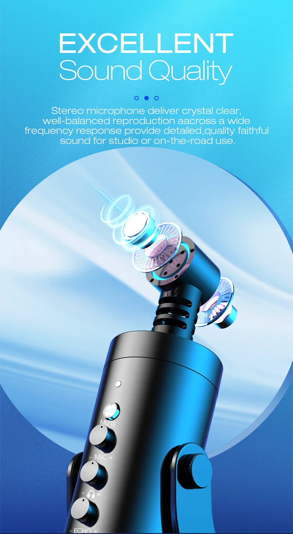 Haomuren USB Condenser Microphone